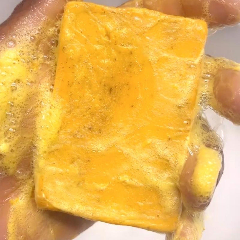 Jabón amarillo jengibre tk jabón de limón, jabón agrio, jabón frío artesanal jabón de baño y lavado facial