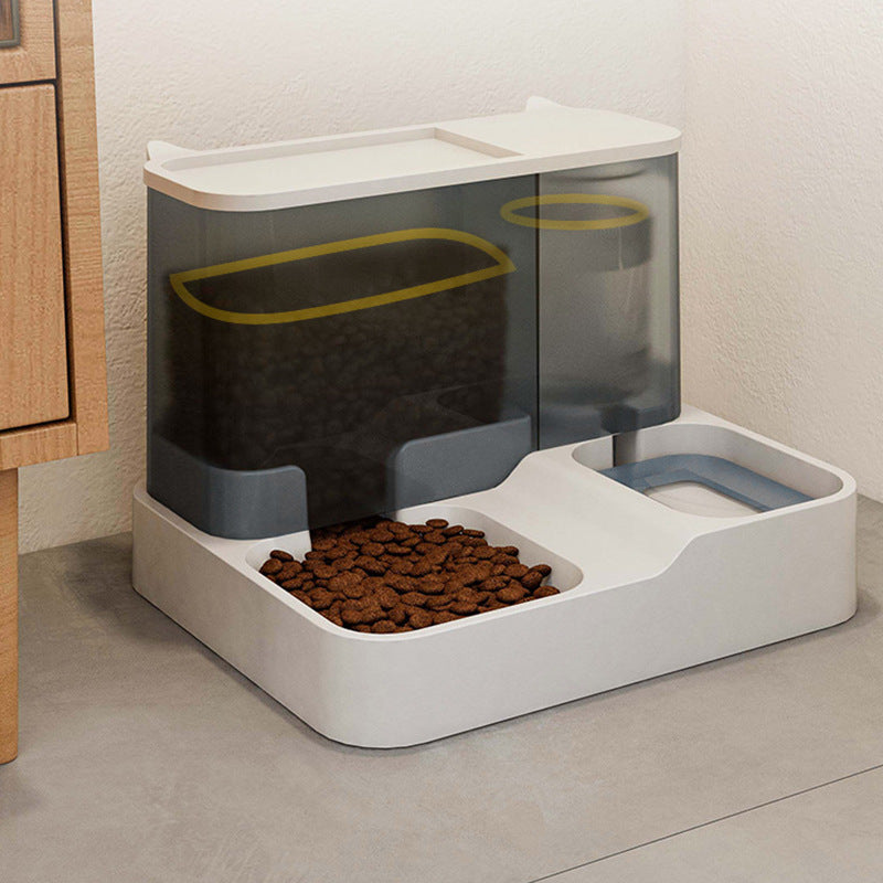 Convenient Automatic Cat and Dog Feeders Pet Feeders Pet Drinking Water Boxes